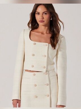 Rosario Tweed Cropped Jacket